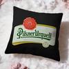 Federa Cuscino P-Pilsner U-Urquell Comfort Premium Reversibile - Design Due in Uno per Qualsiasi Stanza e Interno Auto