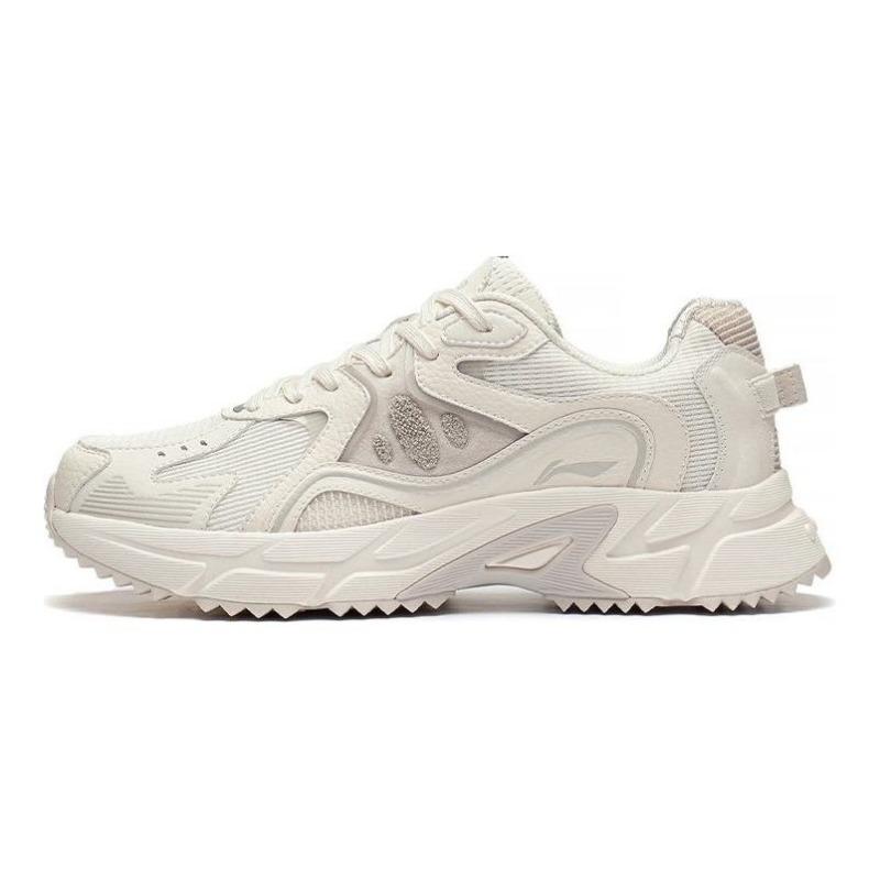 LiNing men s trendy low top casual shoes off white ARLS021-3 42