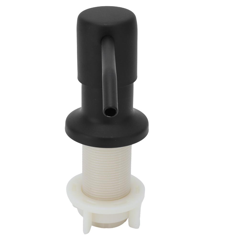 Matte Black Sink Soap Dispenser Stainless Steel Built In Soap Dispenser  Countertop Use