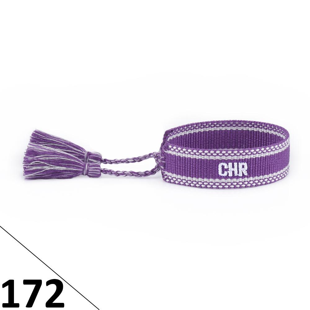 Friendship Letter Bracelet - Hand-Woven Ethnic Style with Polyester Tassels