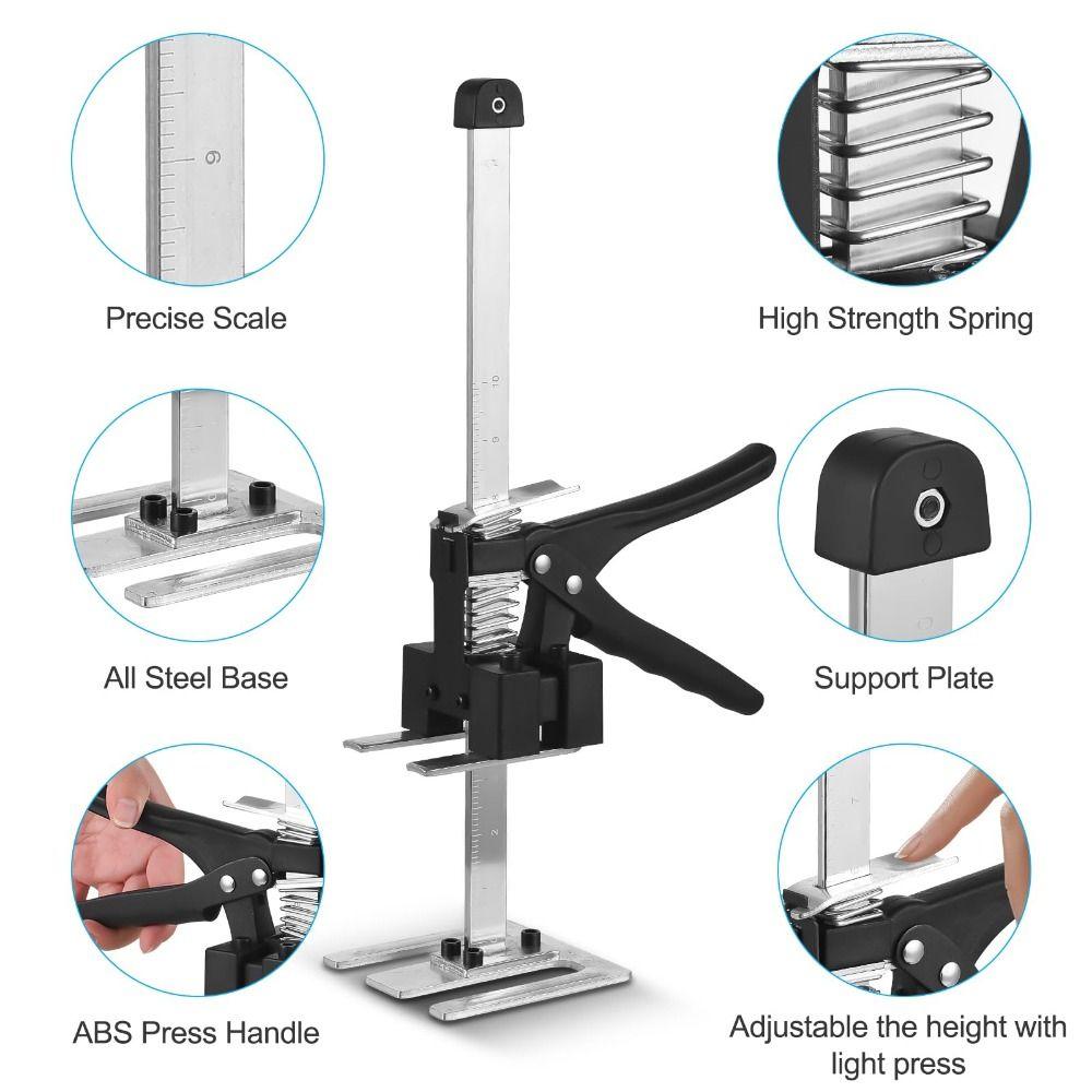 Levantador Profissional de Placas de Armário Braço Economizador de Mão Macaco Elevador Ferramenta Nivelamento de Parede