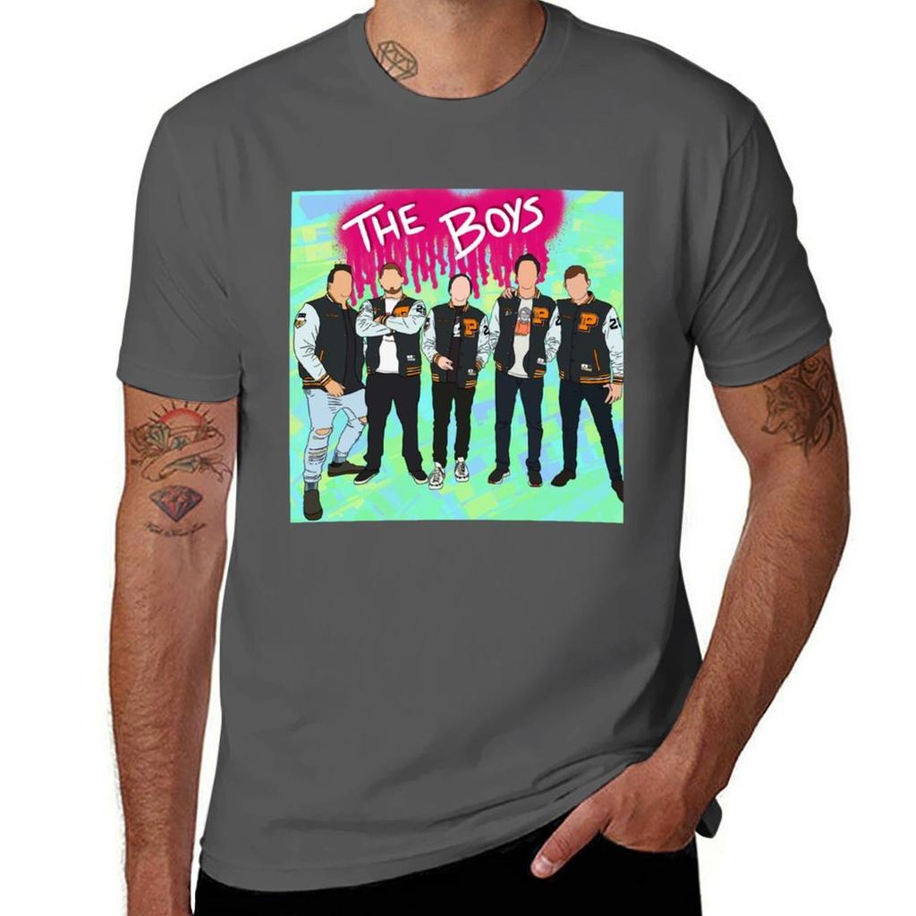 Its The Boys TShirt Casual Fashion Short Sleeve Cotton TShirt