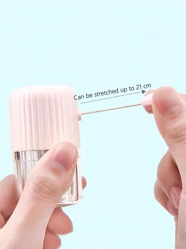 1pc Contact Lens Cleaner Portable Manual Cleaning Cosmetic Contact Box Travel Contact Lens Case HL-830 Manual Rotary Cleaner
