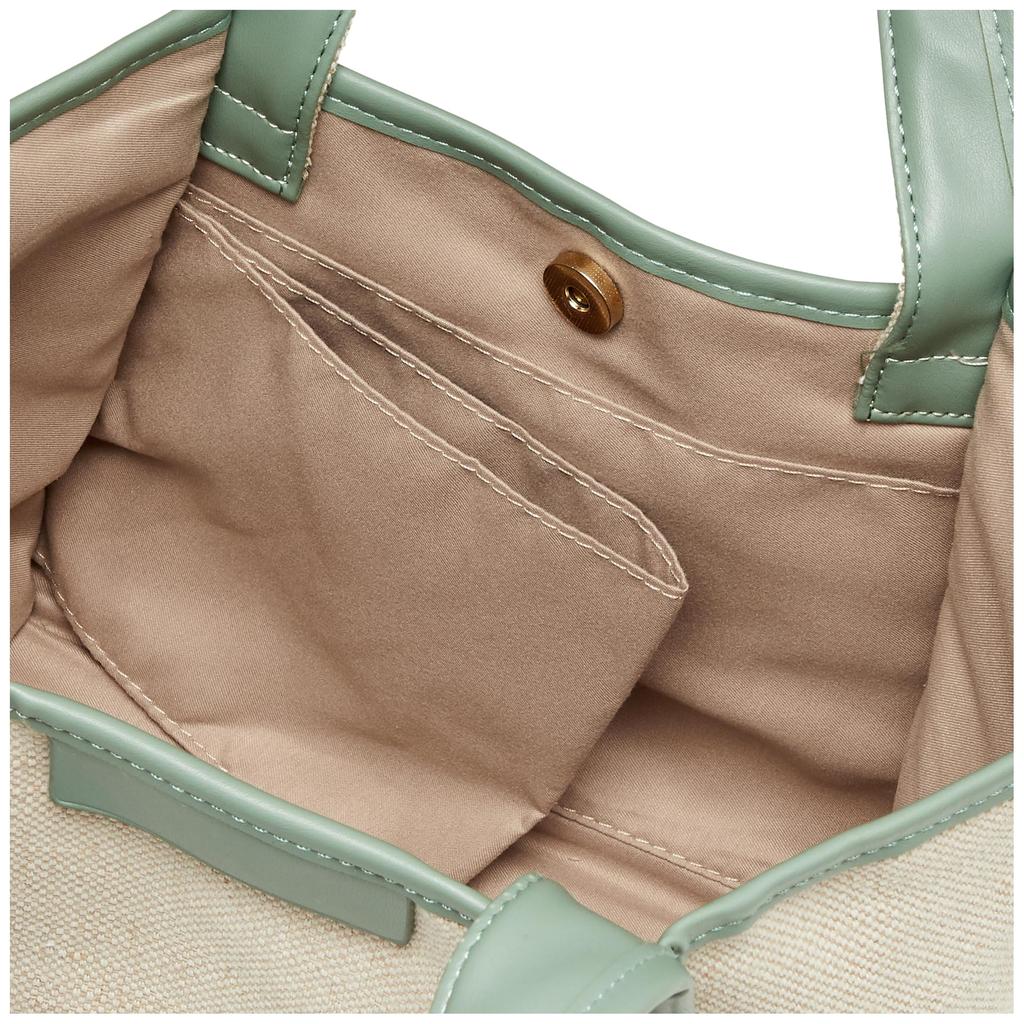 [ARROWS&Company Ltd.] 6T357  Canvas Medium Tote 1657 Light Green