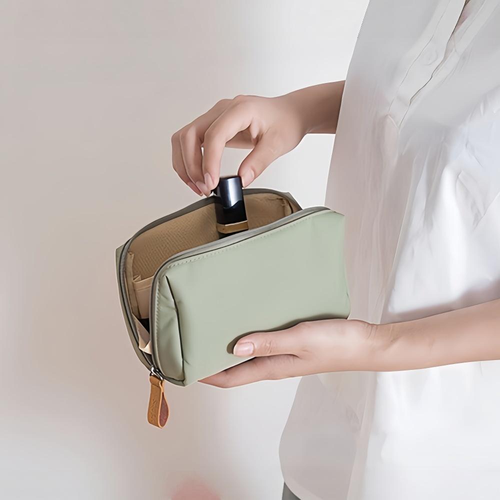 Makeup Bag Portable Cosmetic Organizer Pouch Women's Travel Waterproof Zipper Storage Bag