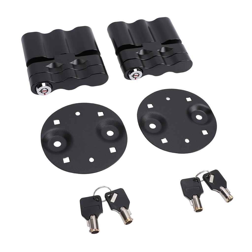 2 Sets Gas Can Mount Lock RX‑DLX‑PM T Style Handle Enhanced Safety Water Pack Mount Lock for Standard Pack With Key Lock