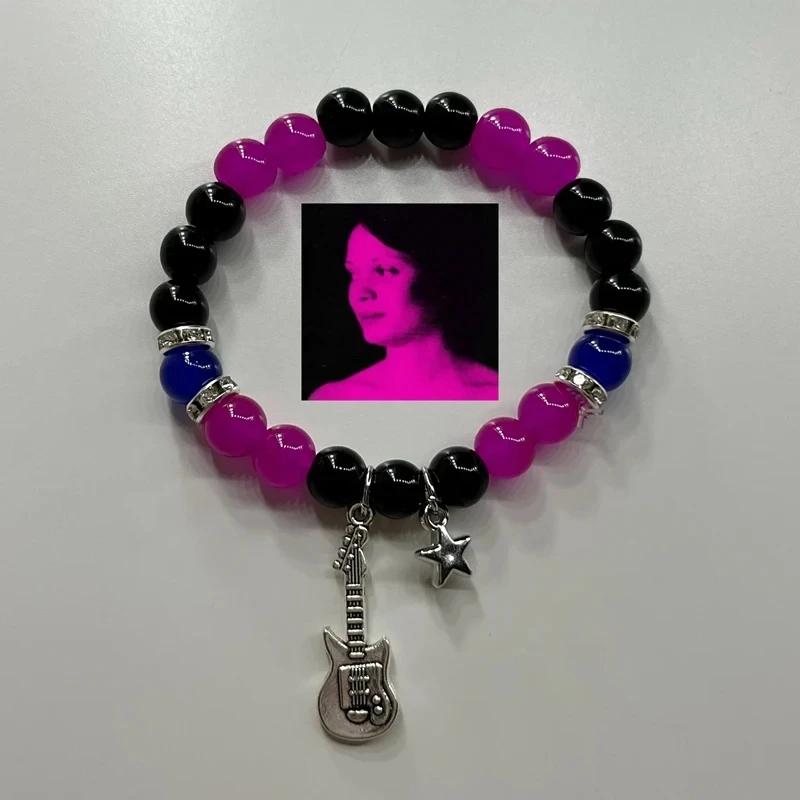 2Pcs/set Fashion Couple Beads Bracelet Tv Matching Bracelets Who Really Cares Album Inspired Bracelets Fine Friends Jewelry Gift