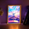 Anime Lampen Stitch Lichtmalerei Fotorahmen LED Nachtlicht Kinderzimmer Wand Nachttisch Dekorieren Weihnachtsgeschenke Mondlampe