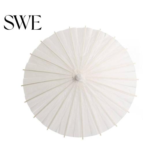 Kinesisk Vintage DIY Papirparaply Bryllupsdekoration Fotografering Parasol Danse rekvisitter