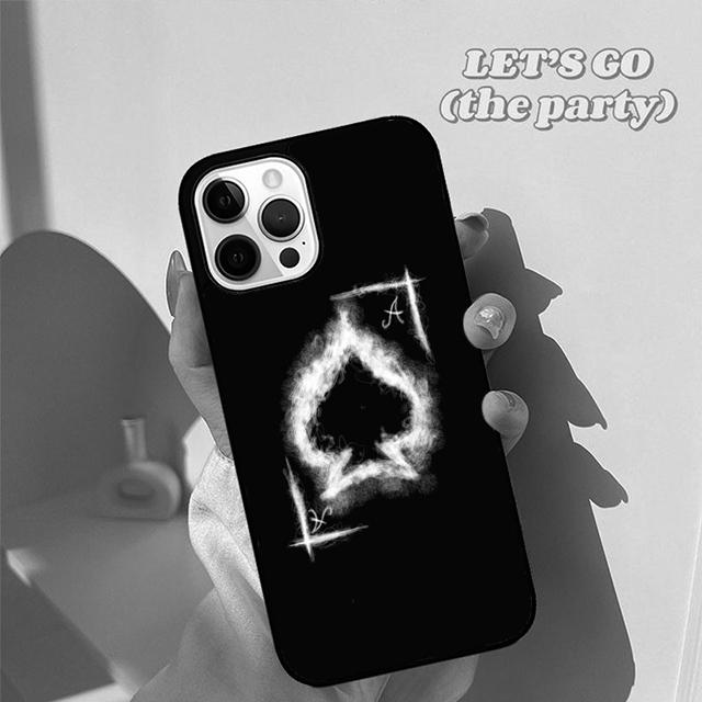 Autumu Poker Playing Cards Phone Case Cover for iPhone 17 Air 16 16e 15 12 11 13 14 Pro Max Apple Plus Coque