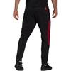 adidas Pantalones Deportivos Ajustados a Rayas Bordados en Bloques de Color del Bayern de Múnich para Hombre Negro GK8630