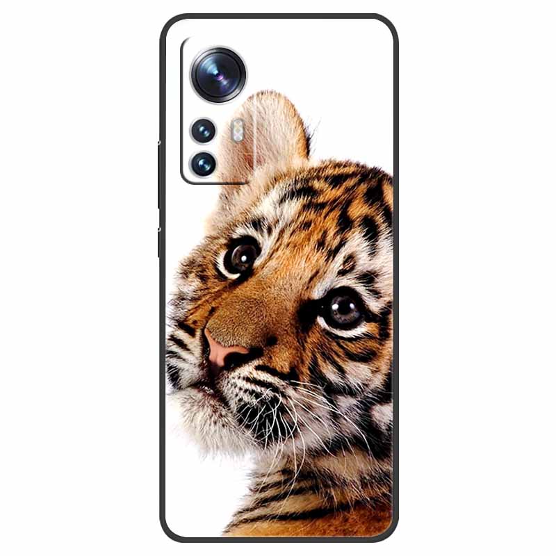 For Xiaomi 12 Lite 5G Case Shockproof Soft Silicone TPU Back Cover For Xiaomi Mi 12 Lite 5G Phone Case Mi12Lite 12Lite Cartoon