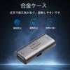 SinLoon Extender USB 3.2 Signal Amplifier 5Gbps Dual USB-A Port Adapter with 15W PD Type-C Charging Port; Compatible with Surveillance