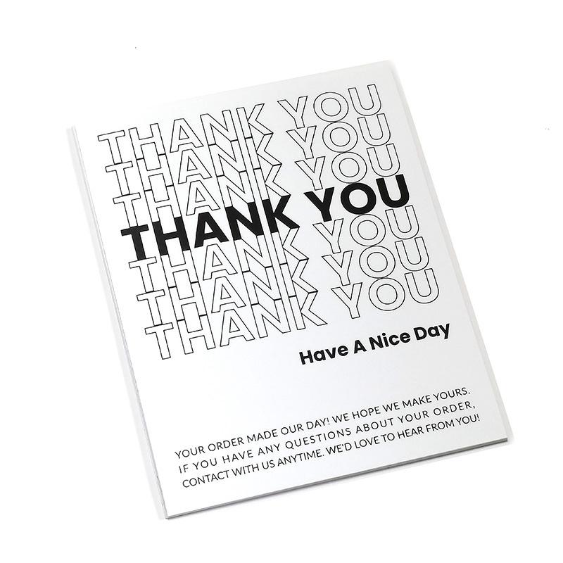 10-50pcs Rectangle Small Business Stickers Label, White Adhesive Boutique Box Packaging Stickers for Shipping Supply Gift Wrap