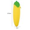 Carrot Banana Fruit Silicone Pencil Case Storage Pen Bag Coin Purse Key Wallet