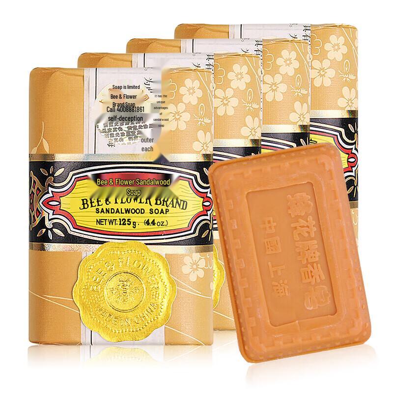 

Bee & Flower Sandalwood Bath Soap