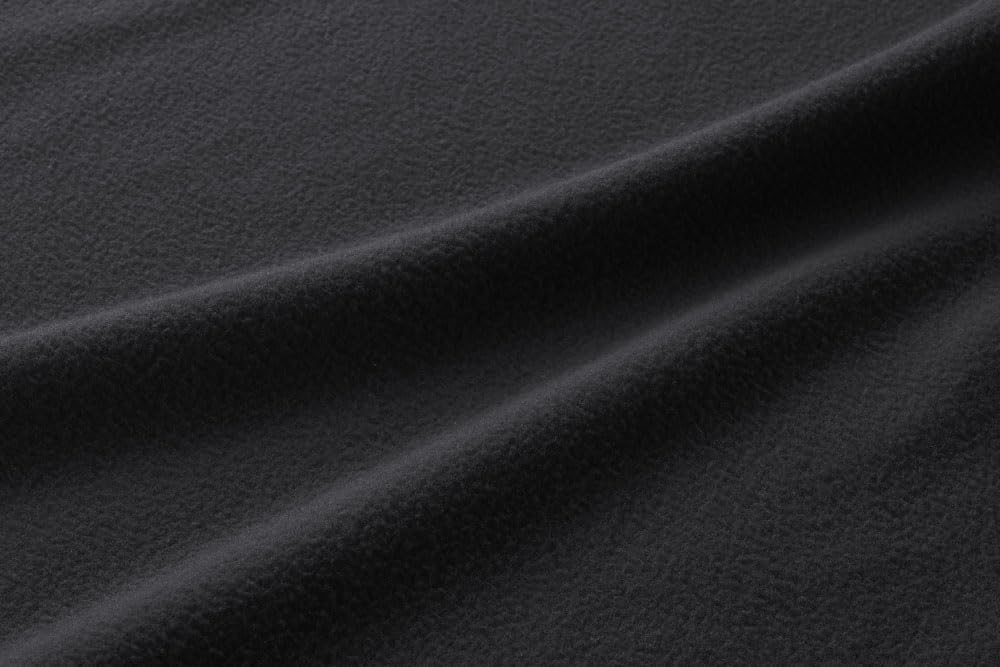 DESCENTE Baseball Round Neck Long Sleeve Undershirt Black Underwear, STD-657B, Men's,