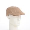 Lacoste Rib Knit Hunting Cap for Men and Size F Women, Beige, (L1284, Beige)