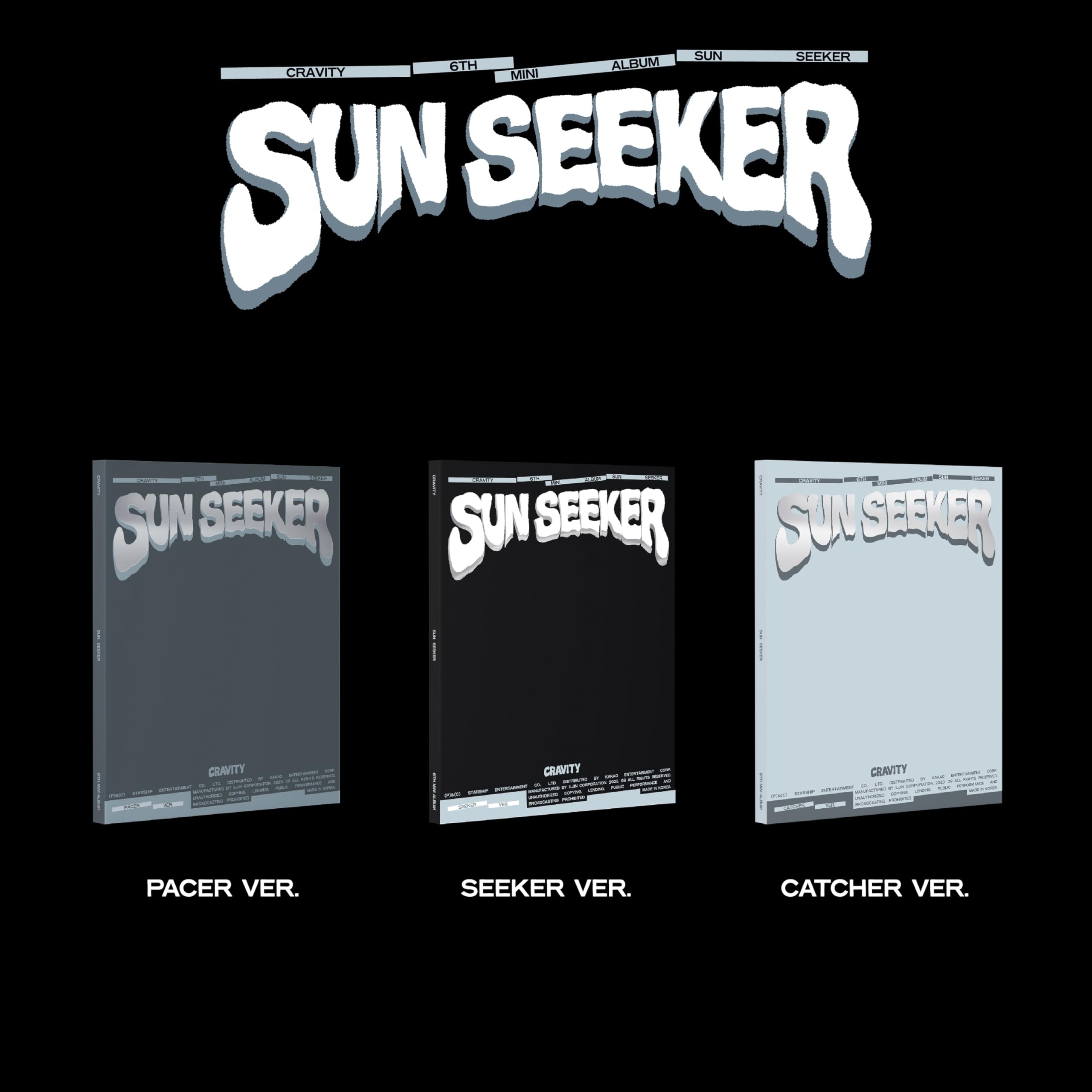 

CRAVITY 6th Mini SUN SEEKER (Korean version)