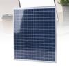 Solar Panel Aluminum Monocrystalline Portable Photovoltaic Module Solar Charger for Car Boat RV