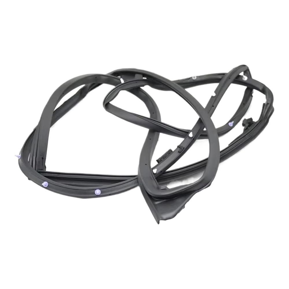 2x Front Door Rubber Seal Strip For Toyota LandCruiser 200 LC200 LX570 2008-2015