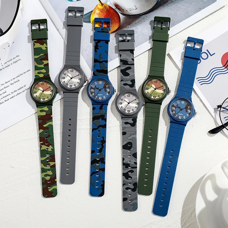 Watch New Army Green Watch Quartz Watch Pointer Simple Children's Student Watch
