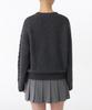 MUSINSA STANDARD WOMAN Women'S Soft Aran Cable Knit [Medium Grey]