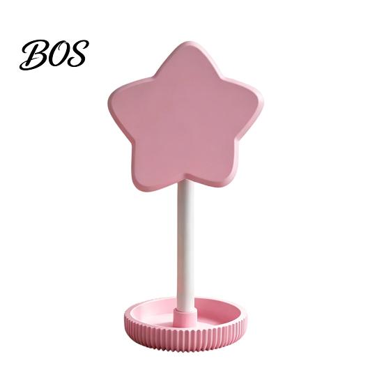 Headphone Hanger with Storage Tray Cute Star Stand Tray, 3D Printed PLA Headset & Desk Multifunctional Organizer, Macaron Color Gaming Office