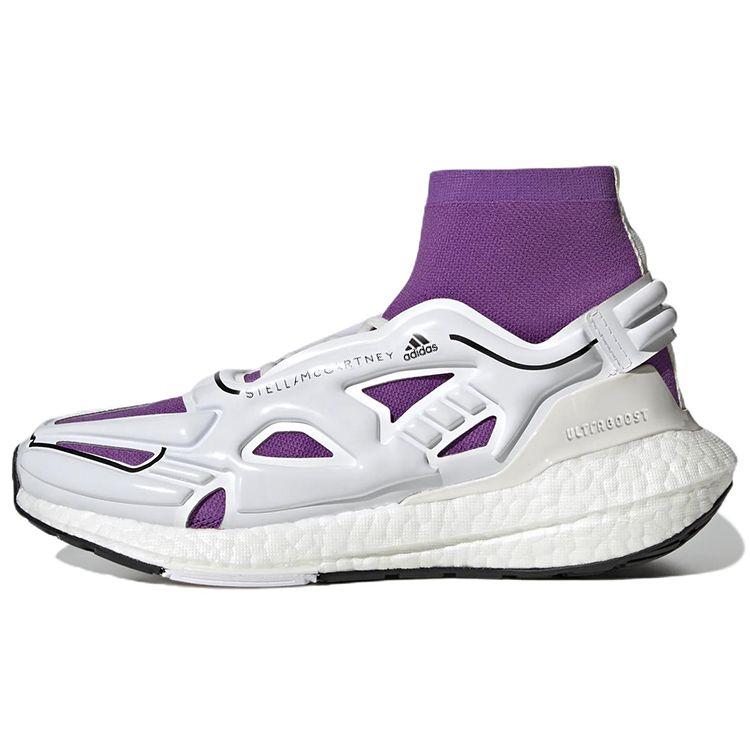 Stella McCartney X Adidas ULT Trendy Comfortable Slip-Resistant Durable High-Top Marathon Running Shoes Women sneaker White Purple GX9868