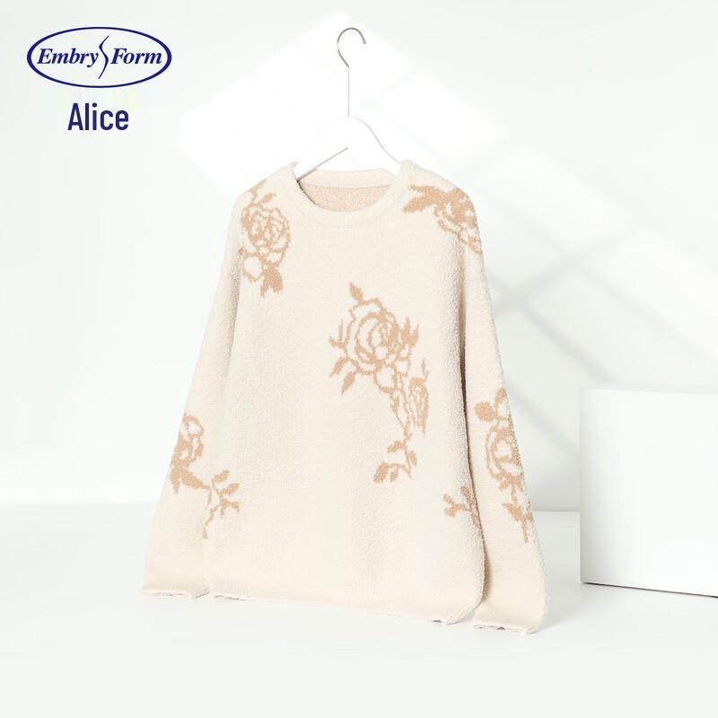 Anlifang Women s Rose Velvet Pajama Set M