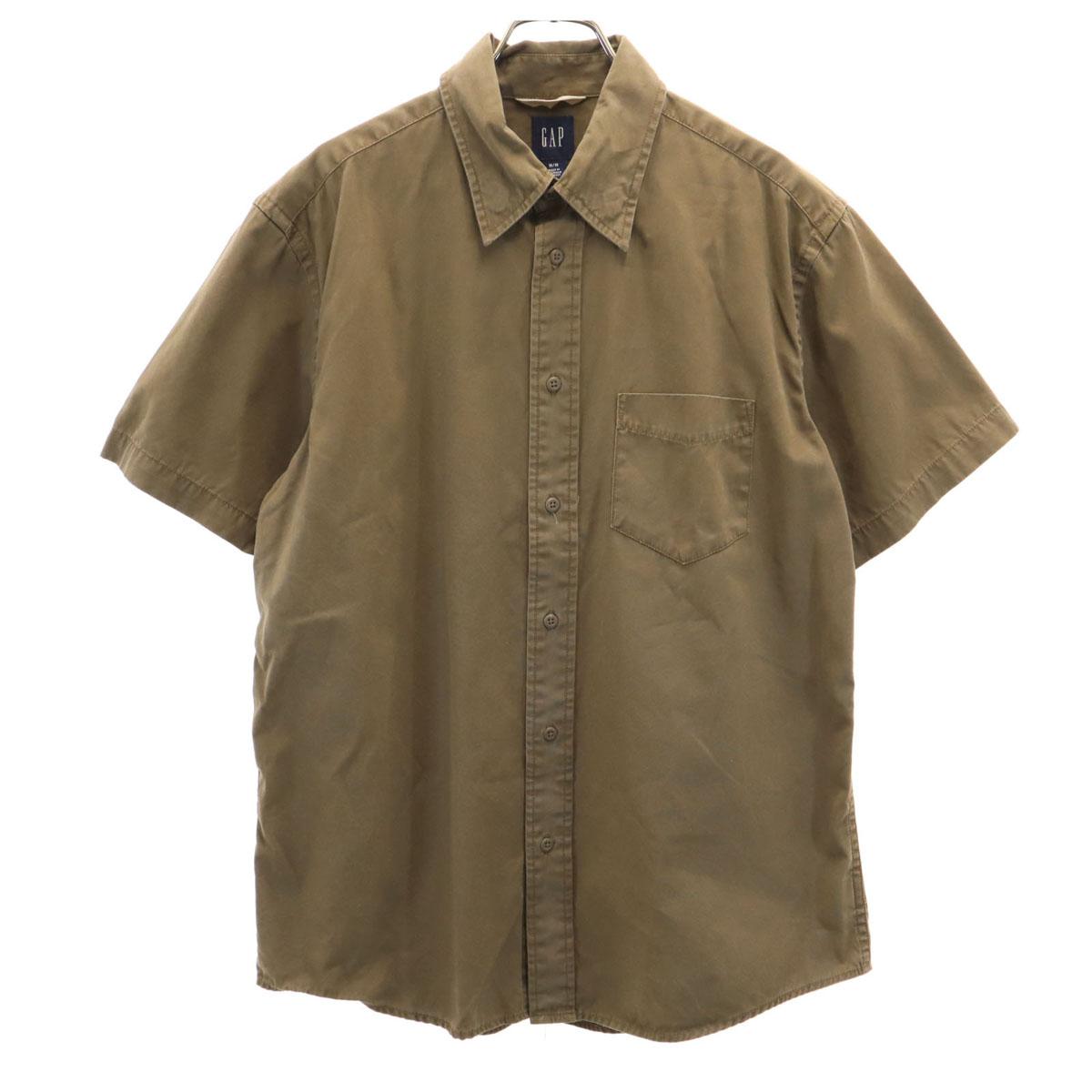 

GAP Рубашка с коротким рукавом на пуговицах M Коричневая Мужская Б/У
