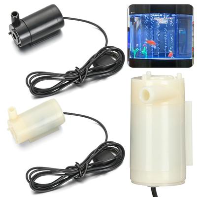 Mini Water Flowers DC 5V Aquarium Supplies Fish Tank Fountain Submersible Pump Motor Pump