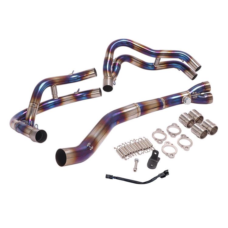 Ninja ZX-25R Titanium Exhaust Front Pipe 2020-22