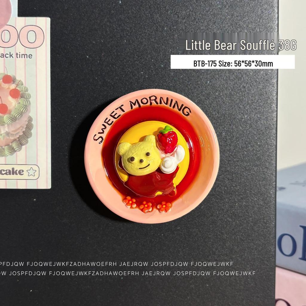 3D Chinese Style Food Magnet: Lobster & Noodles Hot Pot with Mantis Shrimp Sticker