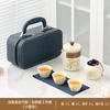 The whole set of tea sets, kung fu teacups, ceramic high-end gift boxes, gift-giving opening New Year's gifts