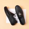 Summer New Men's Doudou Shoes Genuine Leather Men's Casual Leather Shoes Men's Shoes Single Shoes