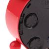 1Pc Creative Quartz Round Alarm Clock 4Cm Mini Metal Small Alarm Clock Portable Desktop Home Decoration