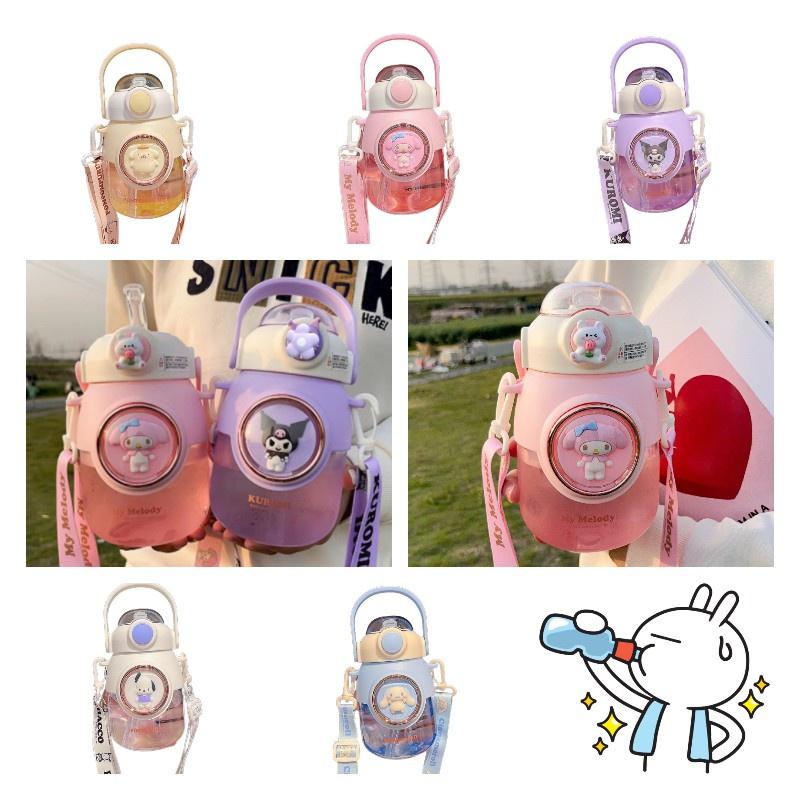 High-quality Tritan Cartoon Water Bottle For Girls With Large Capacity And Cute Design Perfect For Summer!
