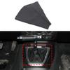 Replacement Black PU Leather Gear Shift Boot Cover For Hummer H3 2005-2011