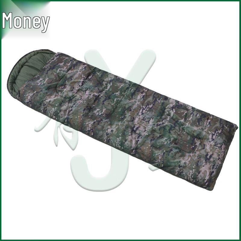 Youjin Camouflage Envelope Sleeping Bag for Adults
