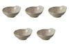 Set of 5 Drinking Water Cups X X Banko Ware Earthenware Banko Setomonohonpo Kyo-Mishima [13.5 12.3 5.7 Cm] Pots, Ware,