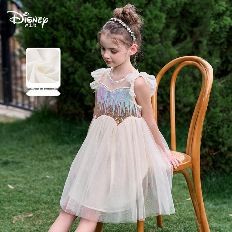 Disney Elsa Girls  Summer Princess Dress 110
