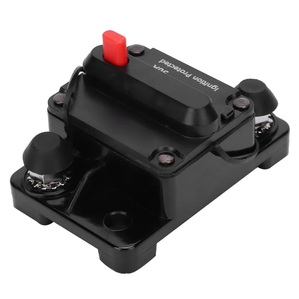 Elektrická ochrana DC12‑42V Jistič 50A-300A Vodotěsný design Automatický spínač Držák pojistky Držák pojistky Elektronické systémy