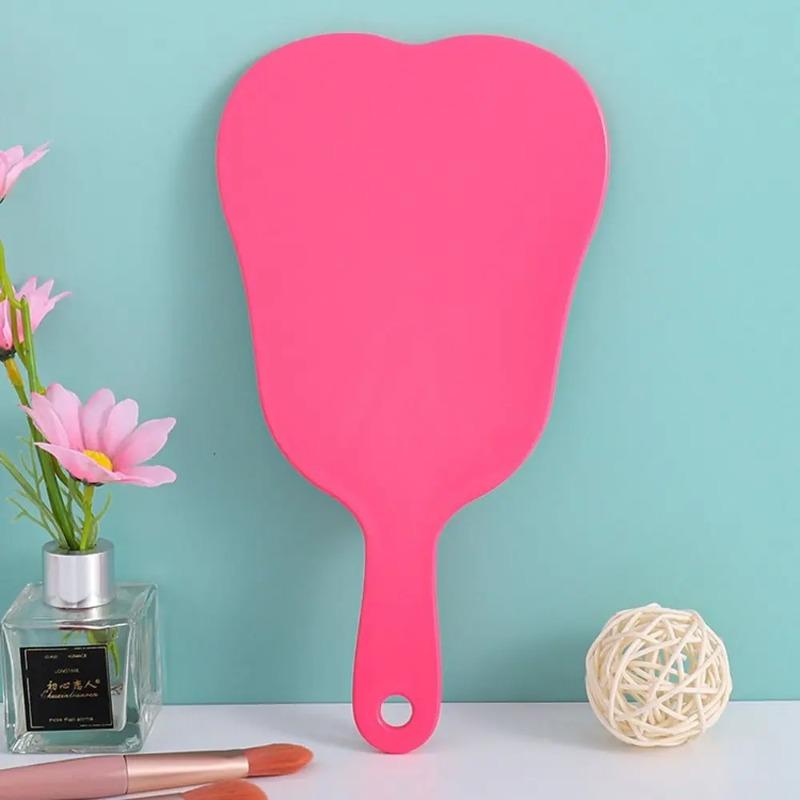 Tooth Shaped Handheld Makeup Mirror Cute Makeup Mirror with Handle Handheld Dental Makeup Mirror