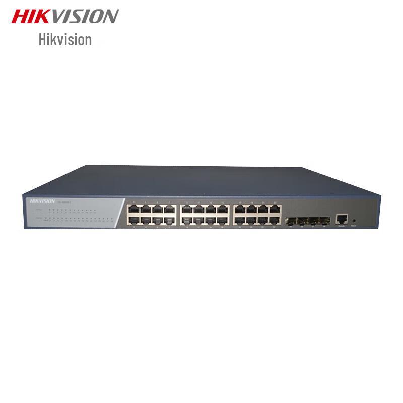 

Hikvision DS-3E3528-E(B) 3-Layer 28-Port Gigabit Core Security Switch CN plug (adapter included)