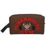 Kawaii Powerhouse Gym Travel Toiletry Bag Women Bodybuilding Fitness Muscle Makeup Cosmetic Organizer Beauty Storage Dopp Kit
