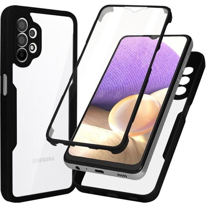 Coque Bumper 360 Degré - PROSHOP - Samsung Galaxy A32 5G - TPU Résistant - Transparent - Semi-rigide