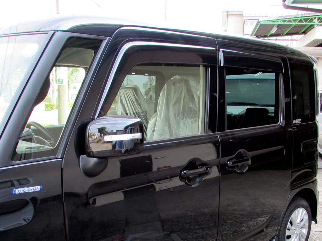 BRIGHTZ Spacia Gear MK53S Side Door Visor MK53 K53 53 Spacia Gear 32485 [SID-V-116]