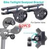 1/2PCS Bike Taillight Seatpost Bracket Adjustable Angle Bicycle Tail Light Saddle Support Aluminum Alloy for Garmin Varia Radar
