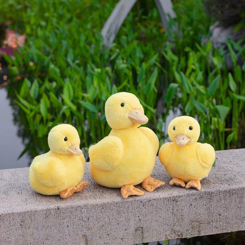 Niedliches gelbes Enten-Plüschtier, entzückendes Stofftier für Kinder, Geburtstags- und Weihnachtsgeschenk